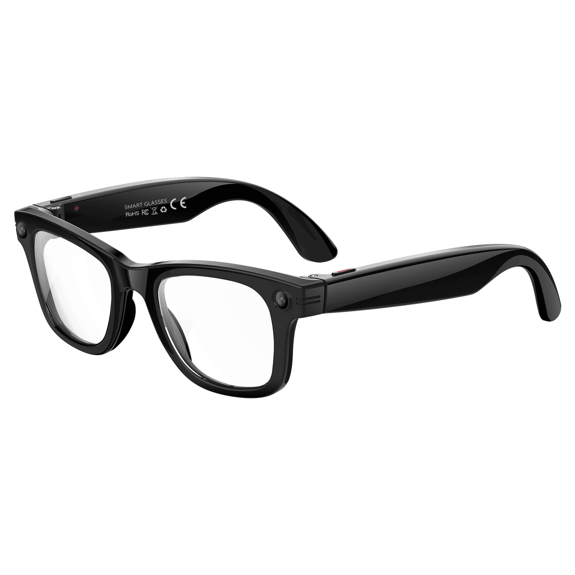 W620 AI Photo Recognition Translation Smart Camera Glasses - Front View