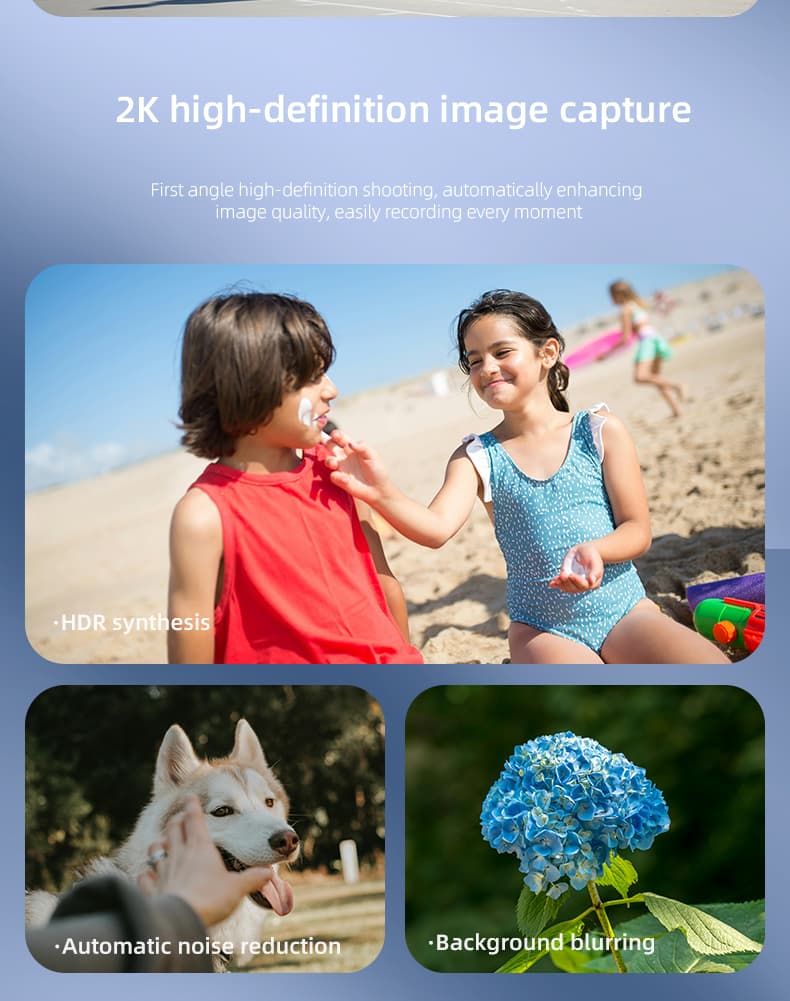 N105 AI Camera Glasses - Multiple Shooting Modes Including Photo Video Panorama