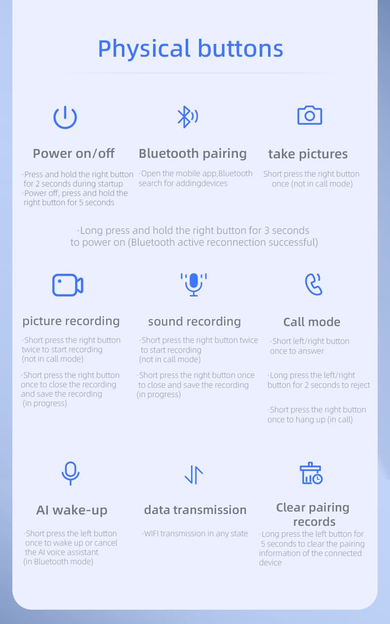 N105 AI Camera Glasses - Innovative Technology Integration and Future-Ready