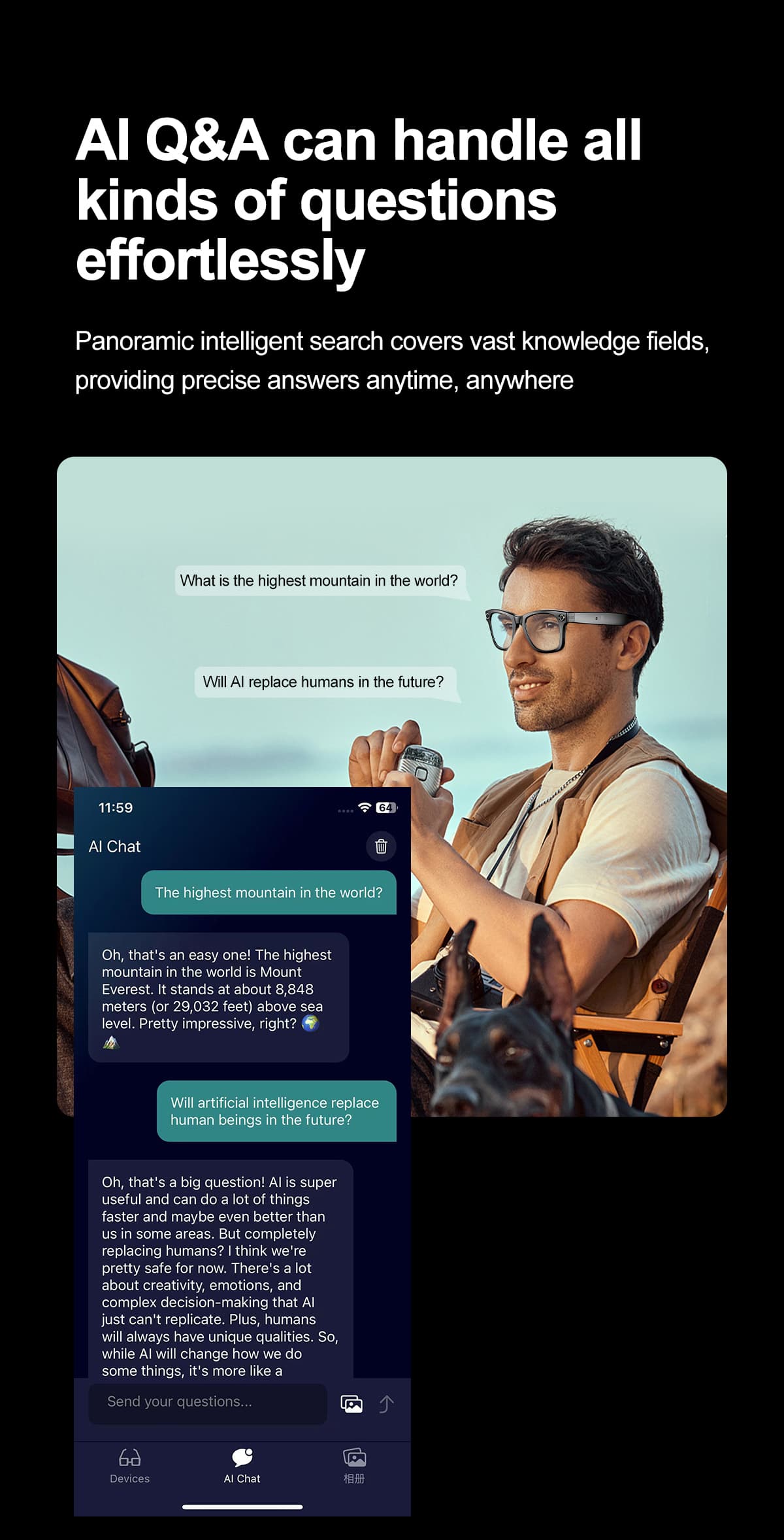 N600 AI Camera Glasses - Professional Durability and Build Quality