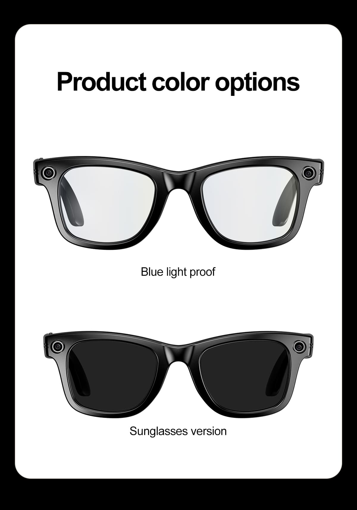 N600 AI Camera Glasses - Award-Winning Industrial Design Excellence
