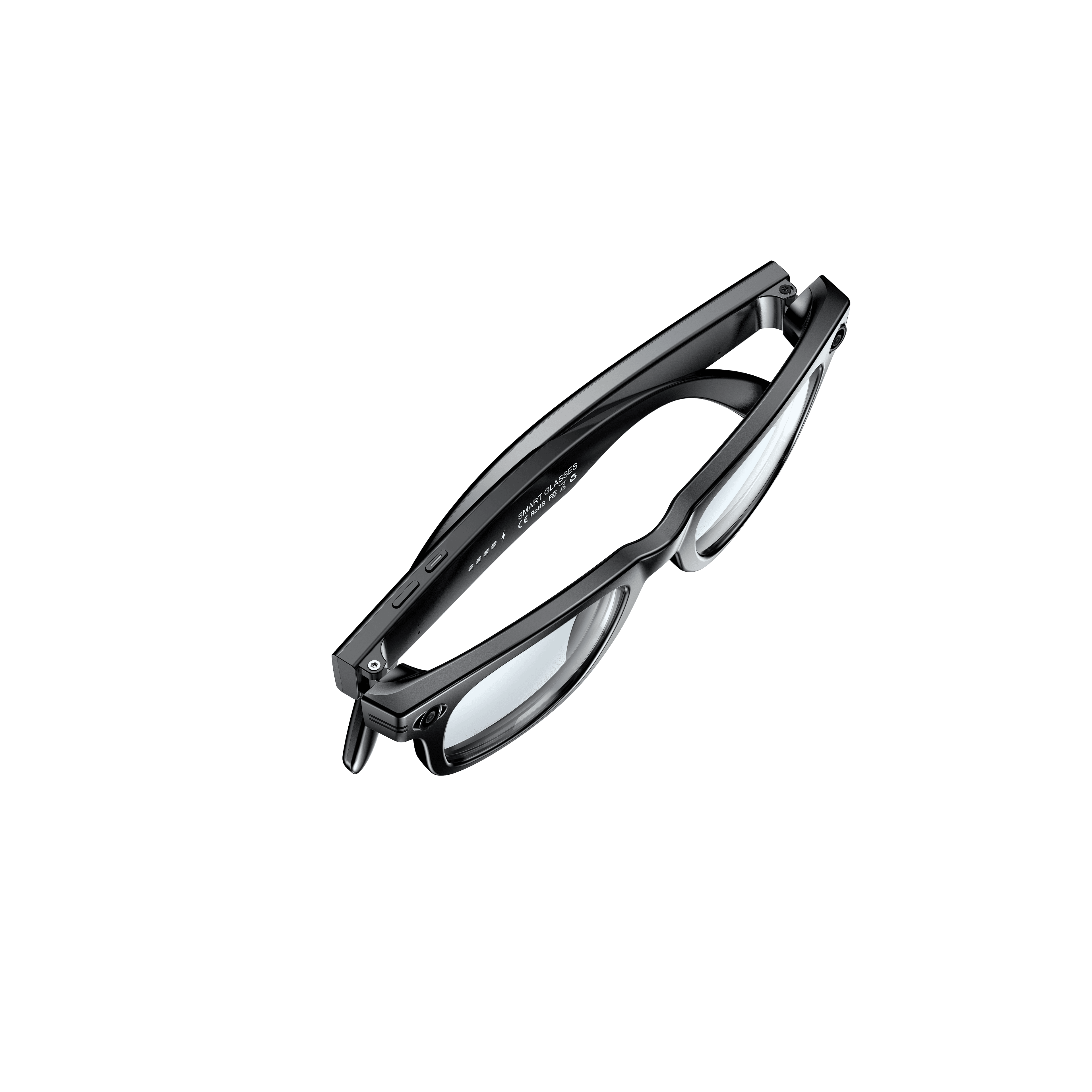 N600 AI Camera Glasses - Blue Light Protection Style - Detail View