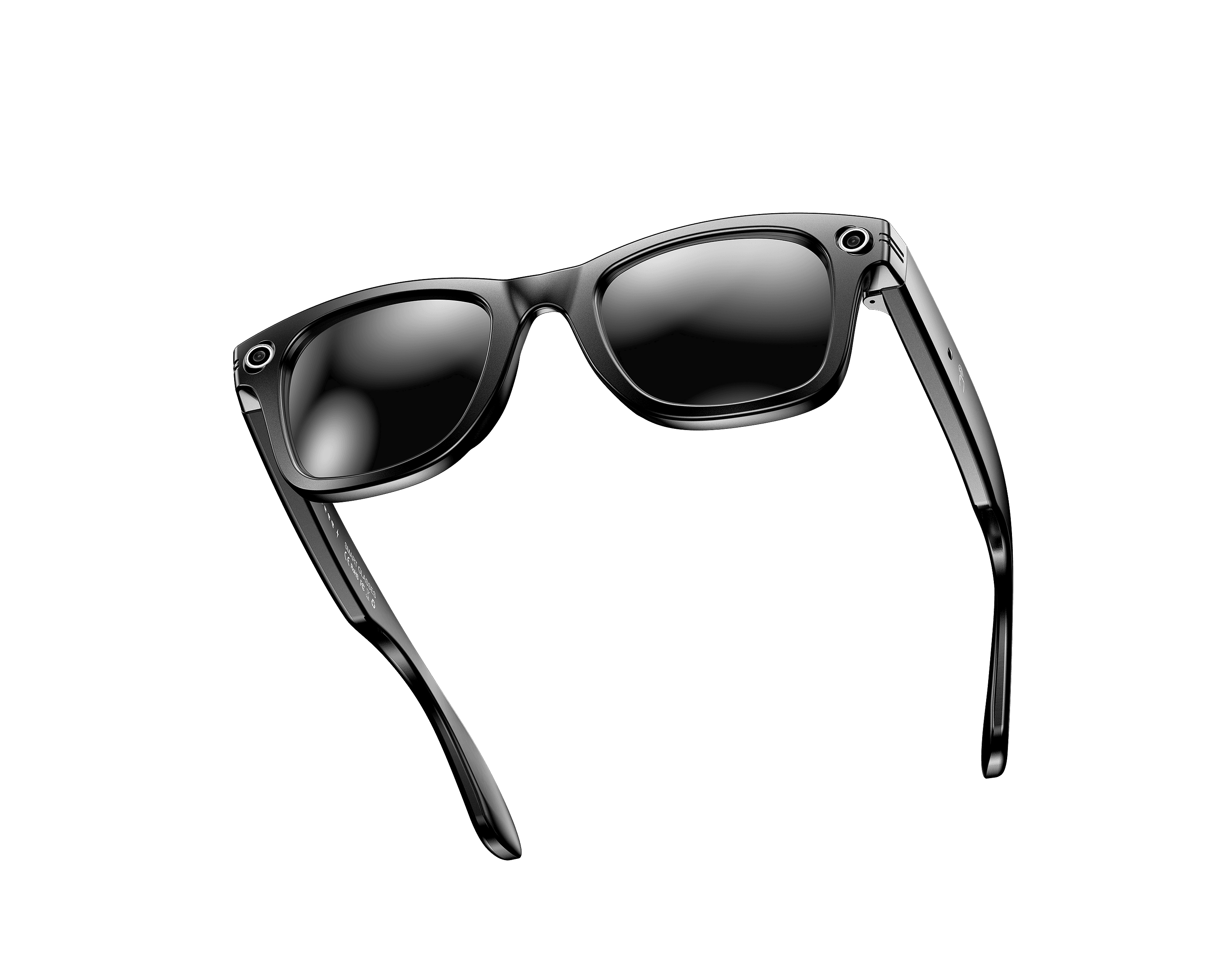 N600 AI Camera Glasses - Sunglasses Style - Detail View